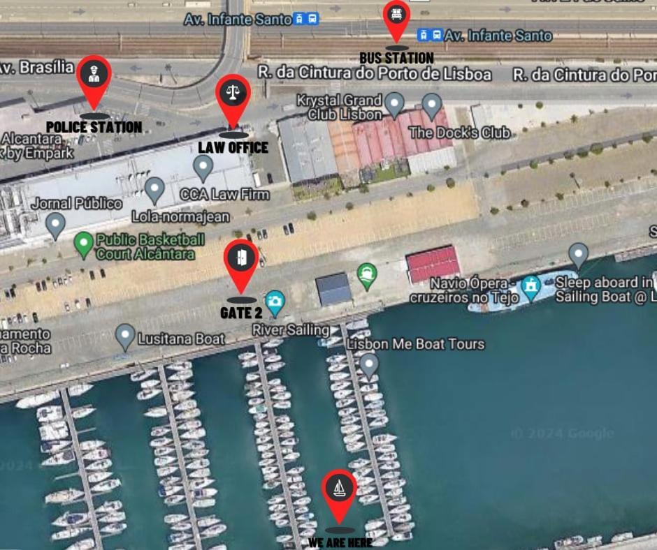 Cozy Lisbon Marina Sleepaboard - Sail Away Ξενοδοχείο Εξωτερικό φωτογραφία